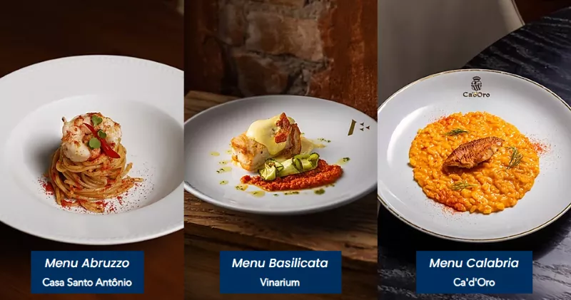 Começa a 14ª Settimana della Cucina Regionale Italiana em SP